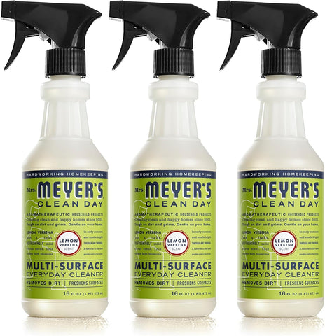 Mrs. Meyer's All-Purpose Cleaner Spray, Lemon Verbena, Pack of 3 - Ruhaa Store