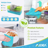 AIDEA Microfiber Cleaning Cloths - Ruhaa Store