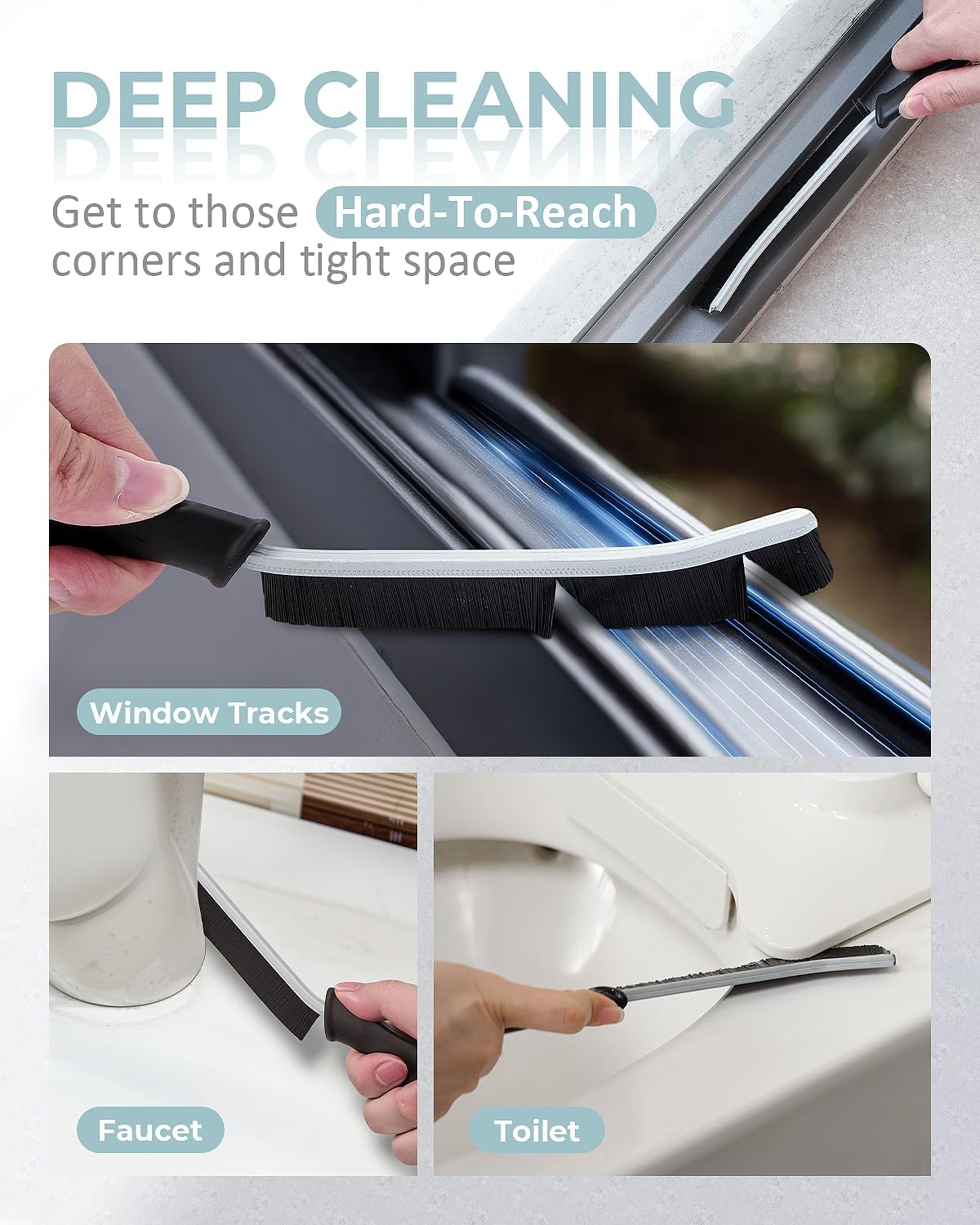 Hard Bristle Crevice Cleaning Brush - Ruhaa Store